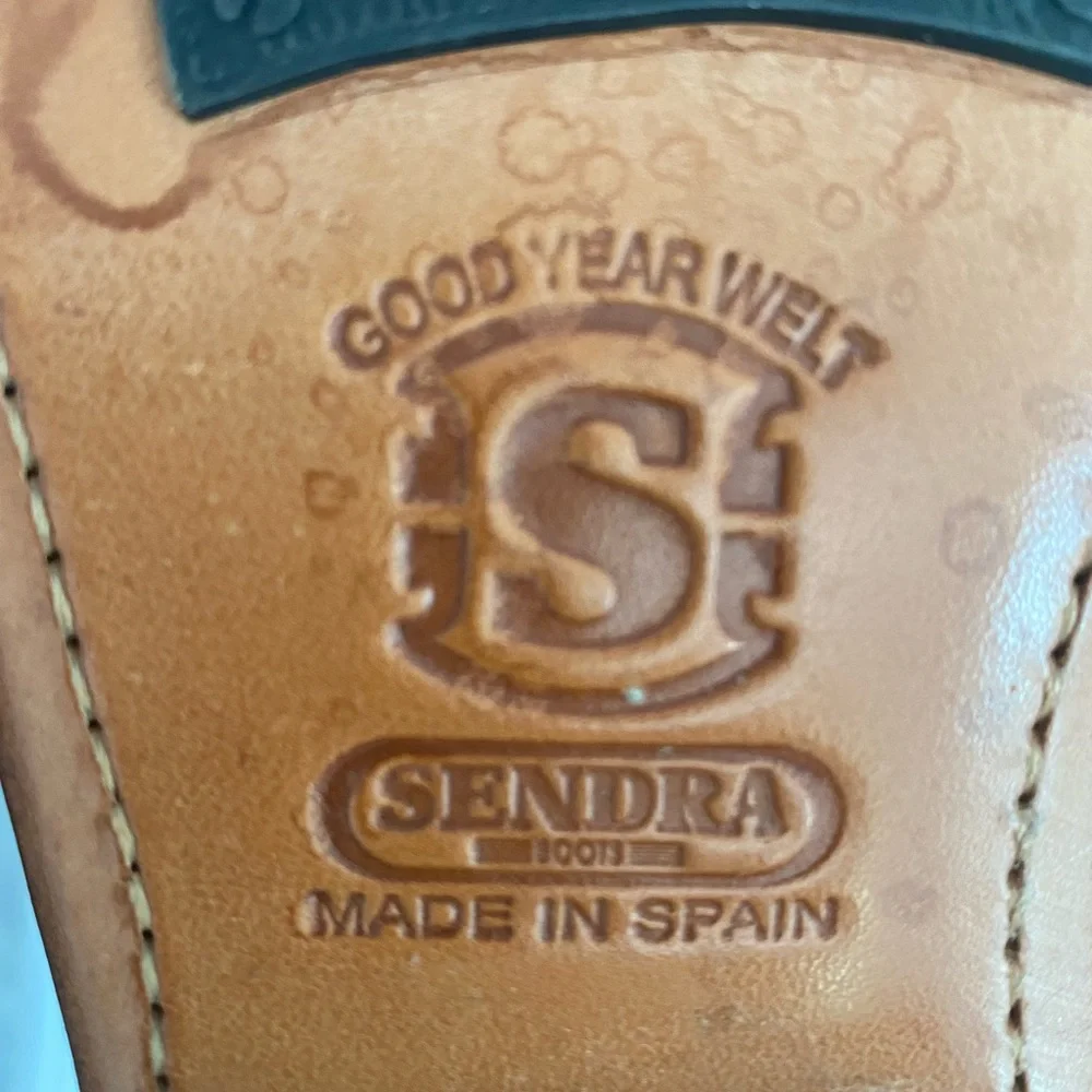 Sendra- Brown Distressed Tall Boot- Generouse fit-Size 7 1/2 - 37.5 - Picture 5 of 8